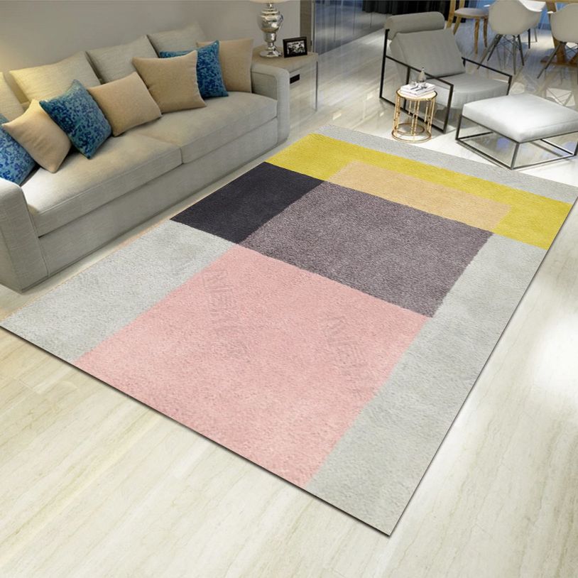 クリスタルパイル ミニマリスト カーペット カーペット ベッド ジオメトリック オフィス リビング