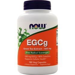 NOW　EGCG グリーンティー エクトラクト(400mg) 180ベジカプセル