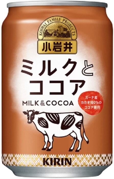 乳飲料 ココア キリン 小岩井 ミルクとココア 280ml缶 2ケース48本入 キリンビバレッジ