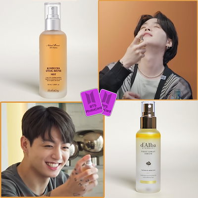[BTS 愛用]RUN BTS KOMBUCHA GYEOL BIOME MIST/dAlba First Spray Serum ...のサムネイル