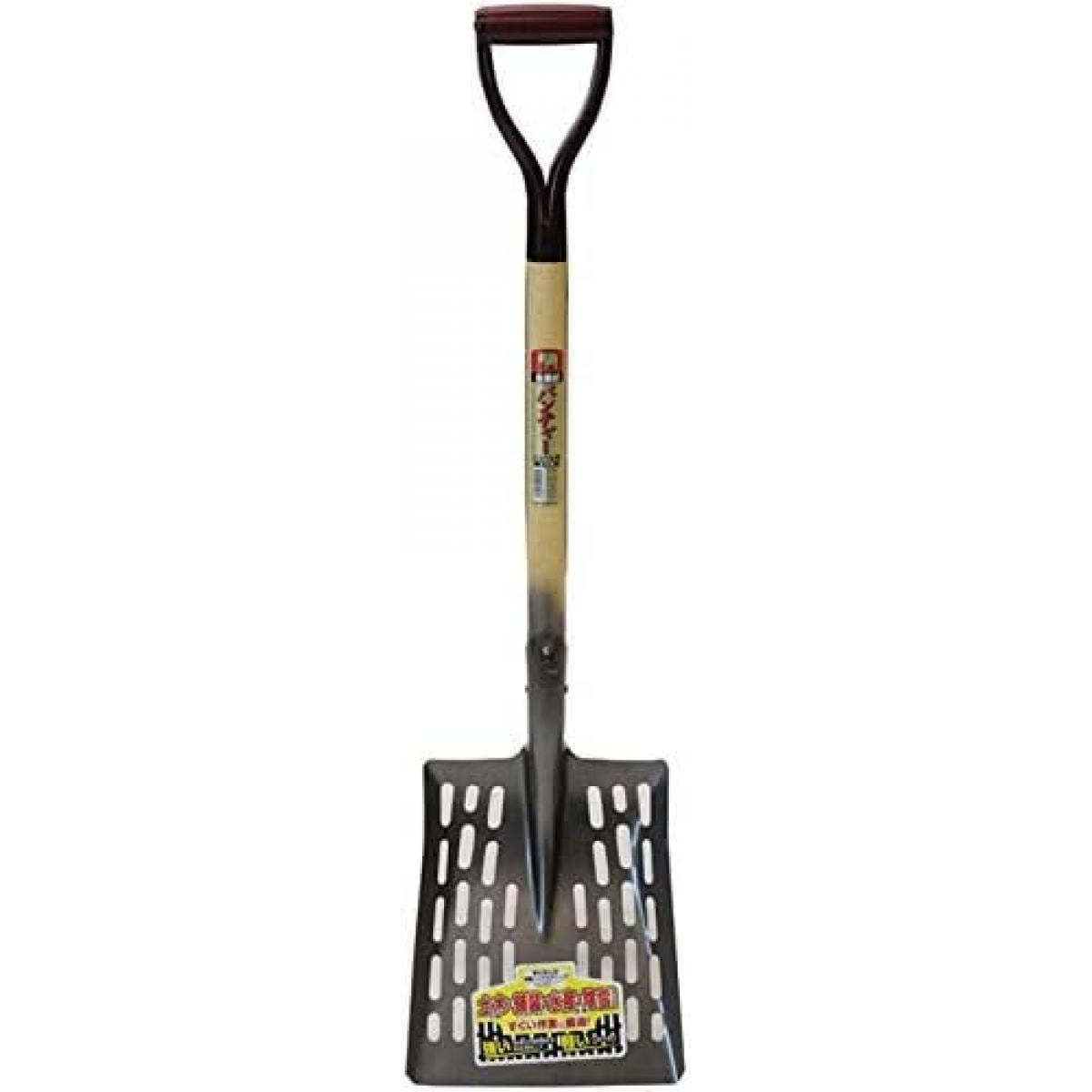 浅香工業 金象 パンチャーショベル 角形 A柄 1531 穴あき ショベル シャベル 土木 舗装工事 造園 農業 家庭園芸 除雪作業