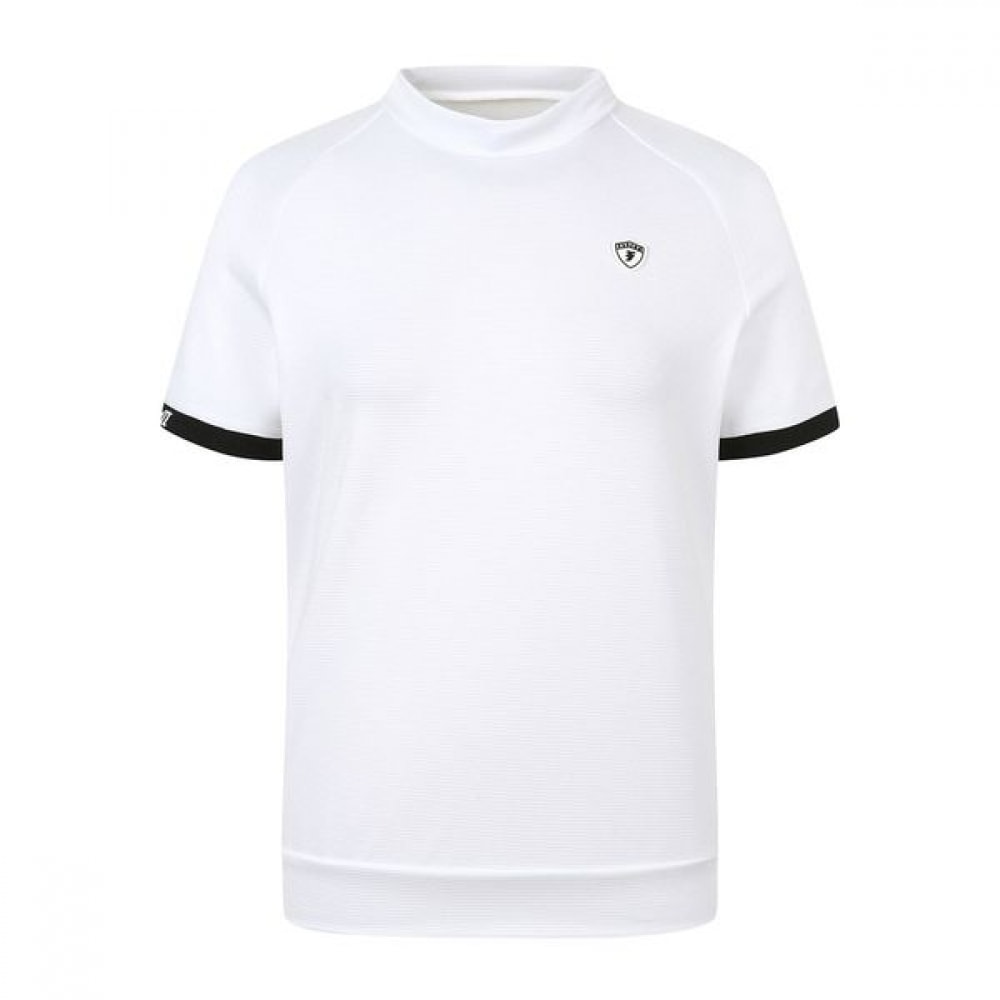 [Phantom] レディーススリーブポイントハーフネック半袖インナーTシャツ