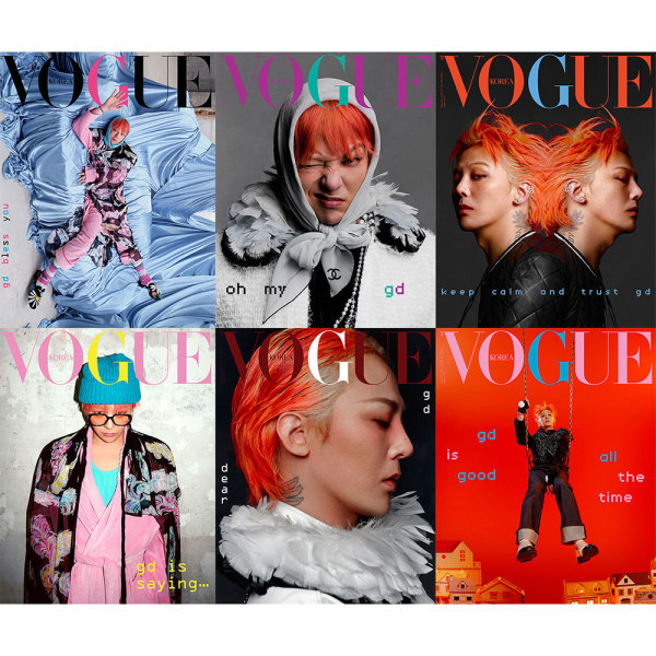 【予約】 (6 Ver./セット) VOGUE KOREA - february 2025 Cover : G-DRAGON
