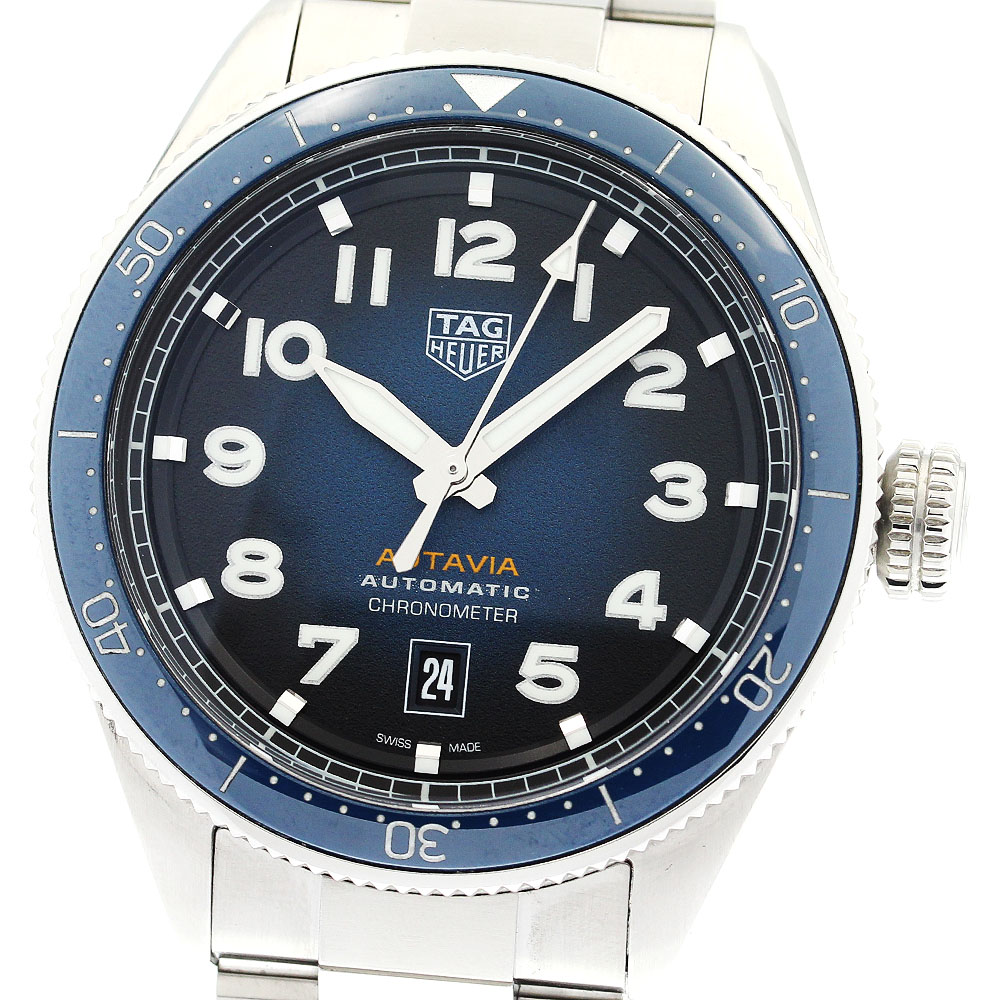 タグホイヤー TAG HEUER WBE5116 オータヴィア デイト 自動巻き メンズ 良品 _891194【中古】
