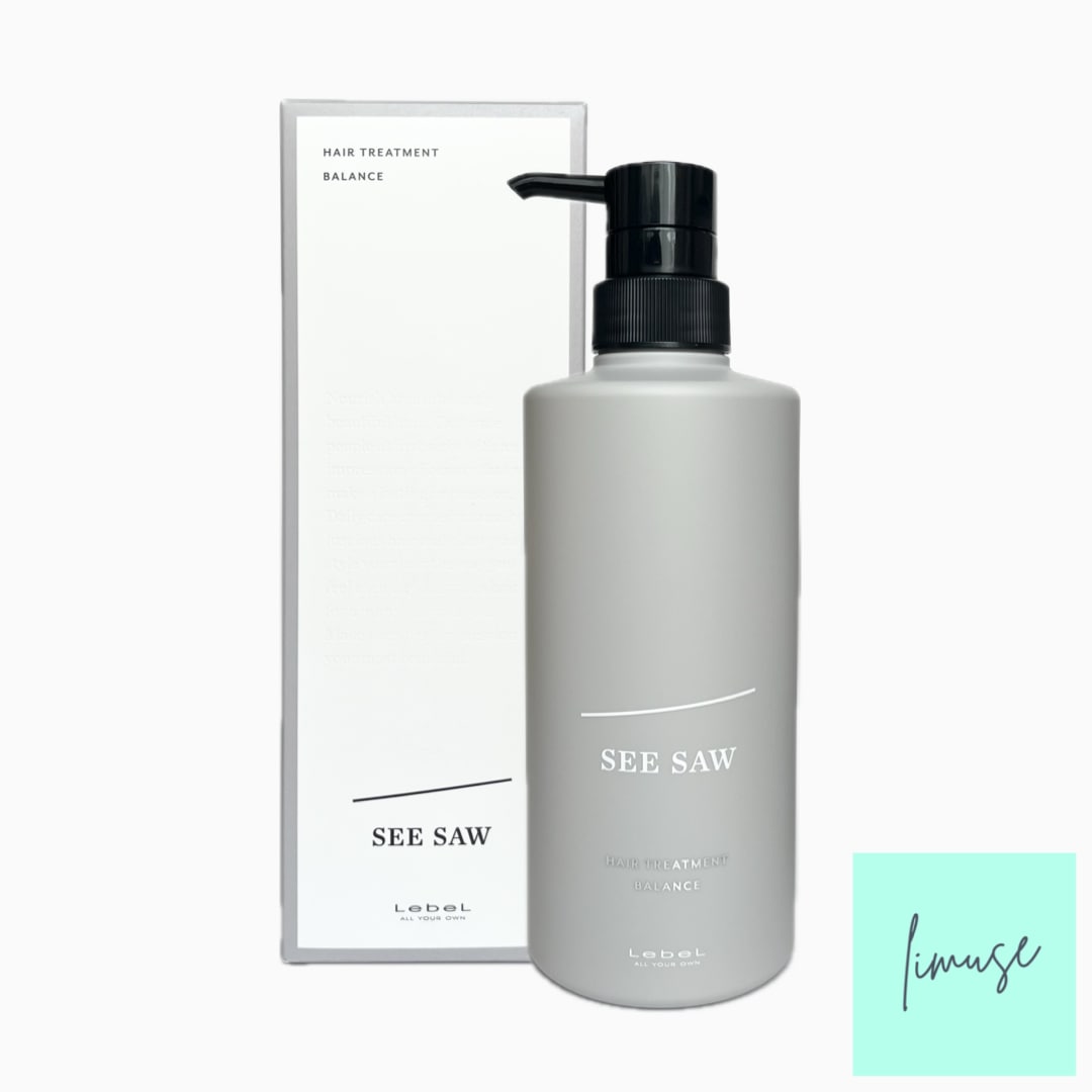 ルベル シーソー ヘア&スキャルプトリートメント B 500g　サロン専売品 国内正規品 LEBEL SEE/SAW BALANCE
