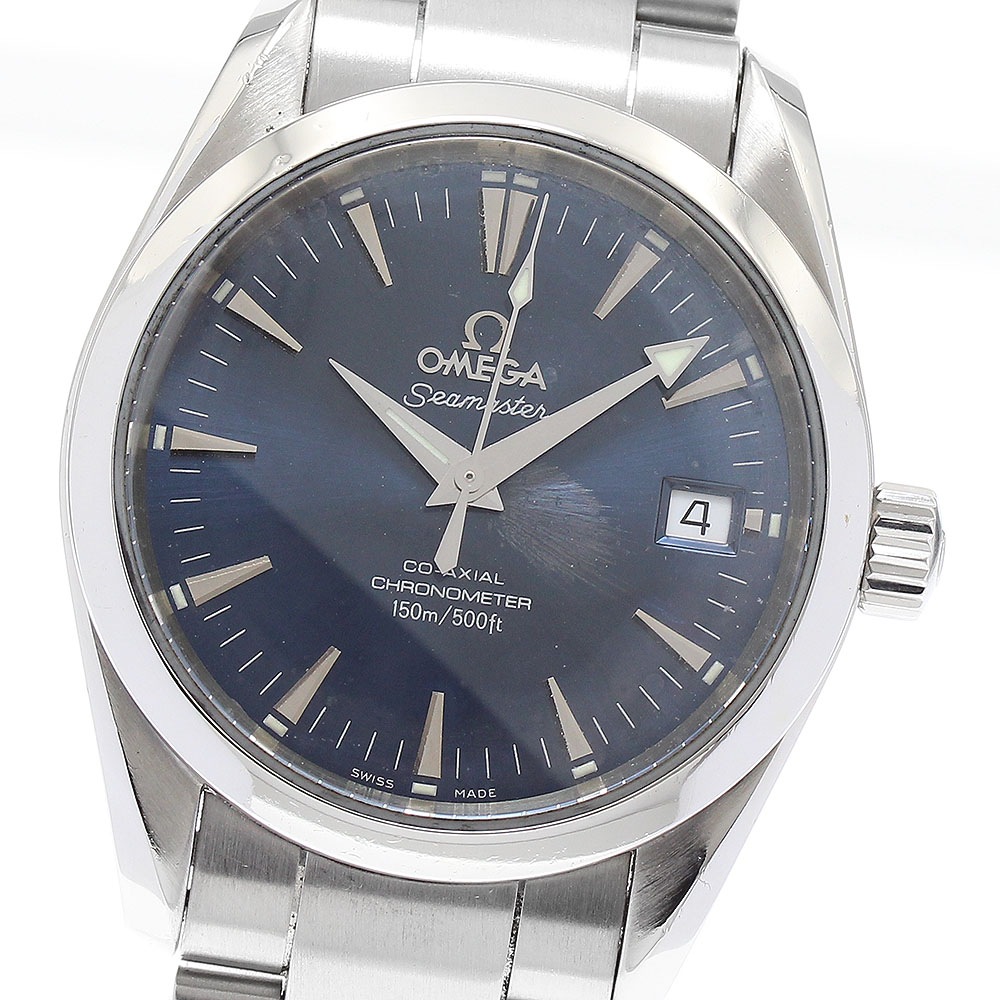 オメガ OMEGA 2504.80 シーマスター アクアテラ デイト 自動巻き ボーイズ _878897【中古】