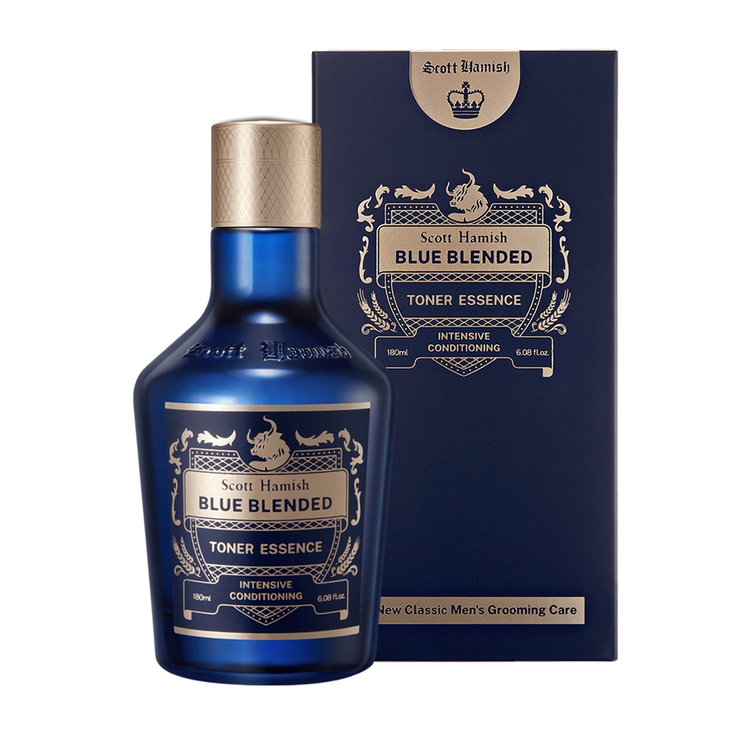 スコットハミッシュブルーブレンドトナーエッセンス180mlメンズ