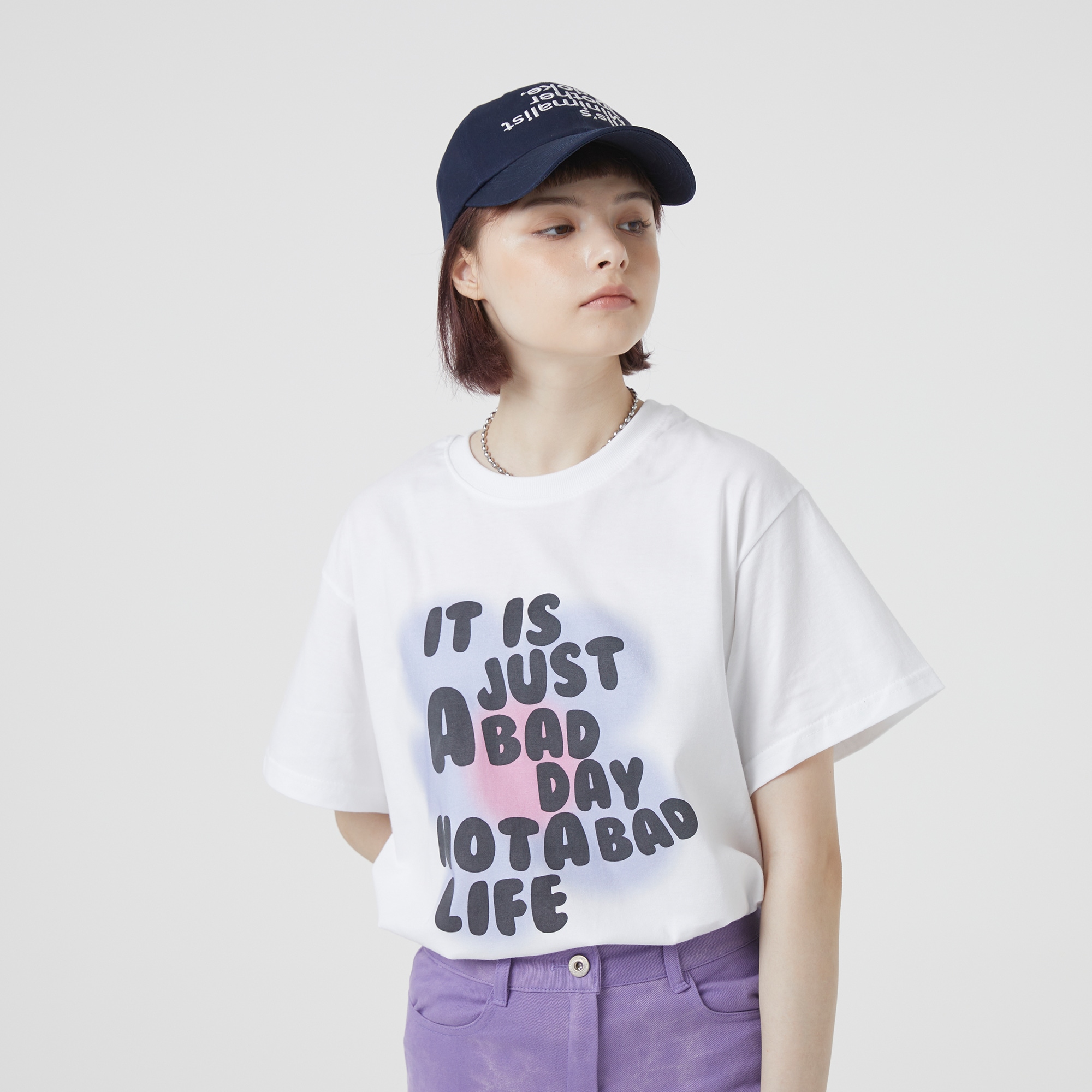 Flower spray Tee Violet