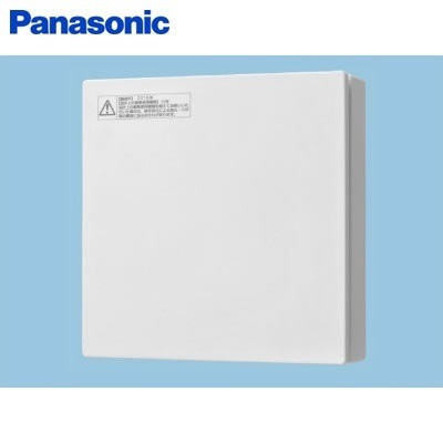 パナソニック パイプファン 排気 換気扇 壁・天井取付 高気密電気式シャッター 角形インテリアパネル形 速結端子付 FY-08PDAE9D 【送料無料】