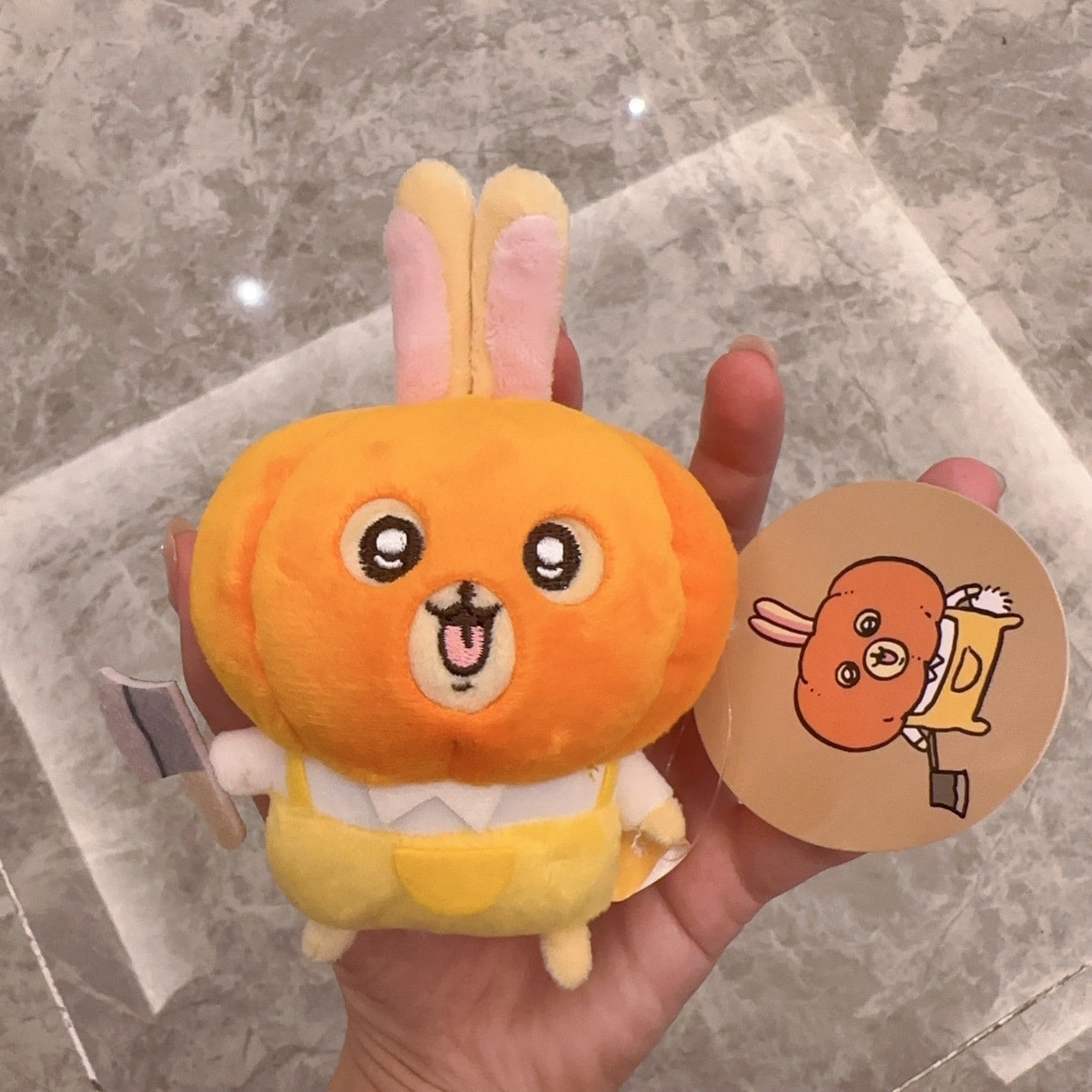 日系新モデルchiikawaカボチャウサギランドセルストラップ女ウサチギイカワキーホルダー 8,902円