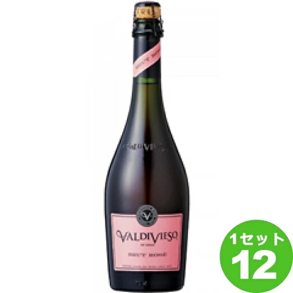バルディビエソ ブリュット ロゼ 750ml ×12本 チリ/セントラル ヴァレー ワイン Valdivieso Brut Rose スパークリング
