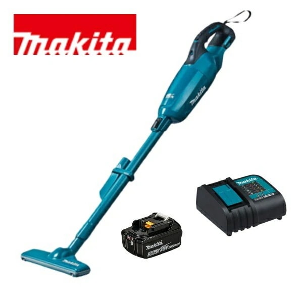 当店だけ！バッテリー充電器も1年保証! マキタ コードレス掃除機 18V 青 カプセル式 CL280FDZ + バッテリ BL1830B + 静音充電器DC18WC 充電式 クリーナー リチウムイオン