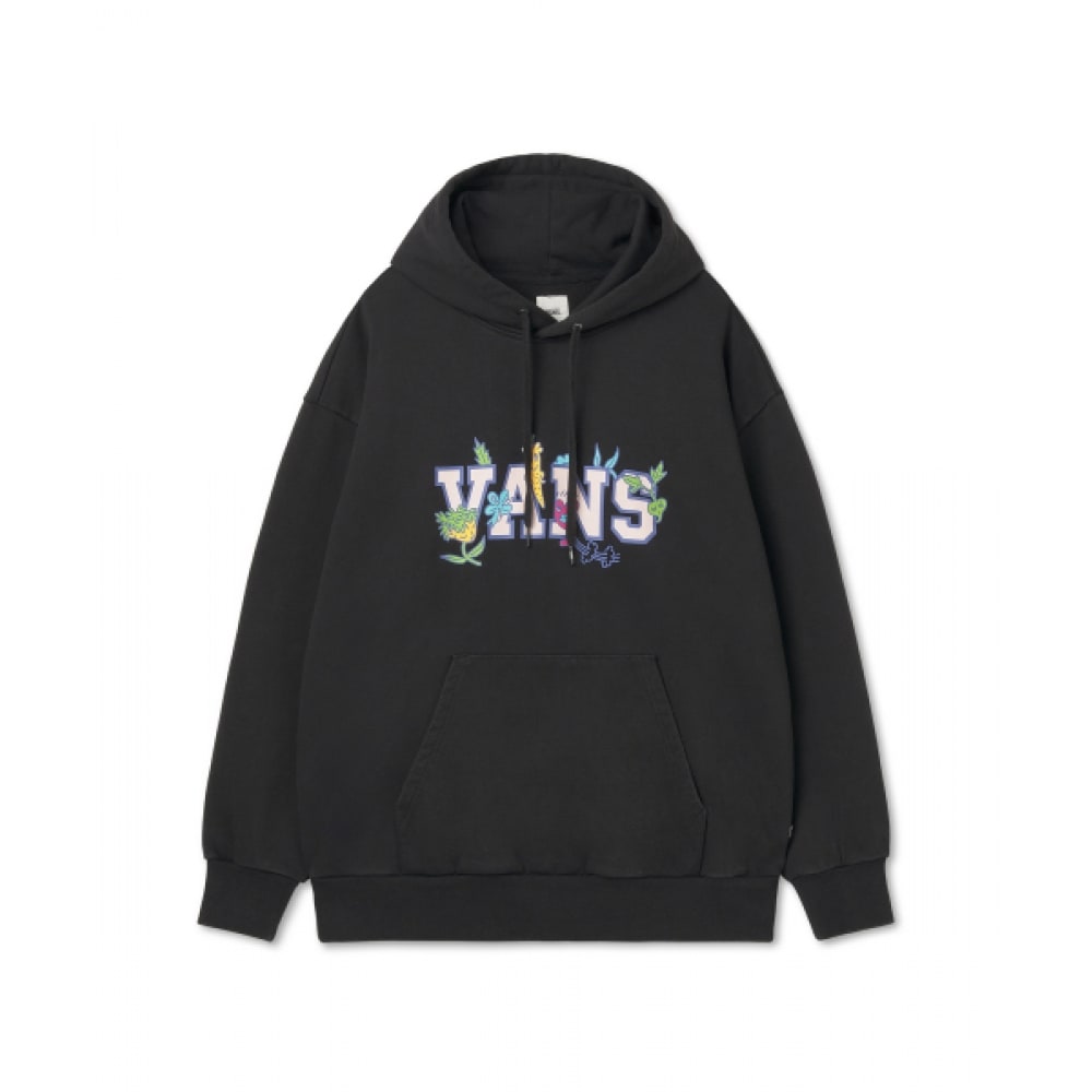 バンズソールウォッシュパーカー-ブラック/VN000NEHBLK1