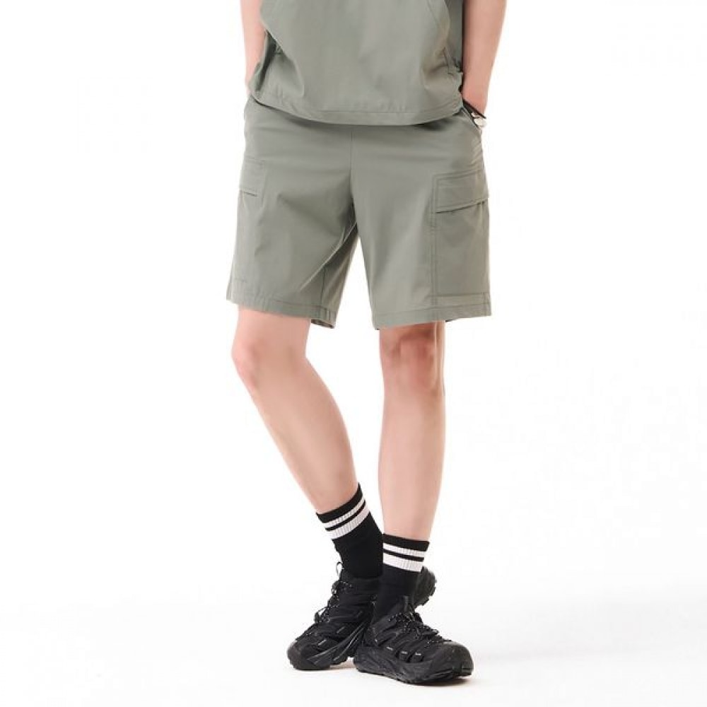 [チェースカルト] コモンクールストレッチポケットショーツ-ECRU2521E0V