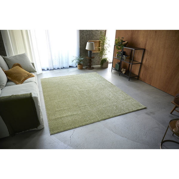 スミノエ 13476157 190240cm GN 洗える ラグ ルフレ 190×240cm グリーン メーカー直送