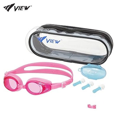 他サイト： VIEW ビュー スイムゴーグル 水泳 水中メガネ 子ども用 耳栓 VA1603-Pの商品画像