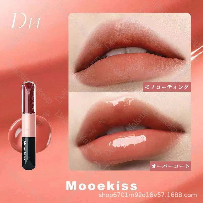 Qoo10] Mooekiss 【急速出荷】双頭口紅/リップティント/リ : ポイント