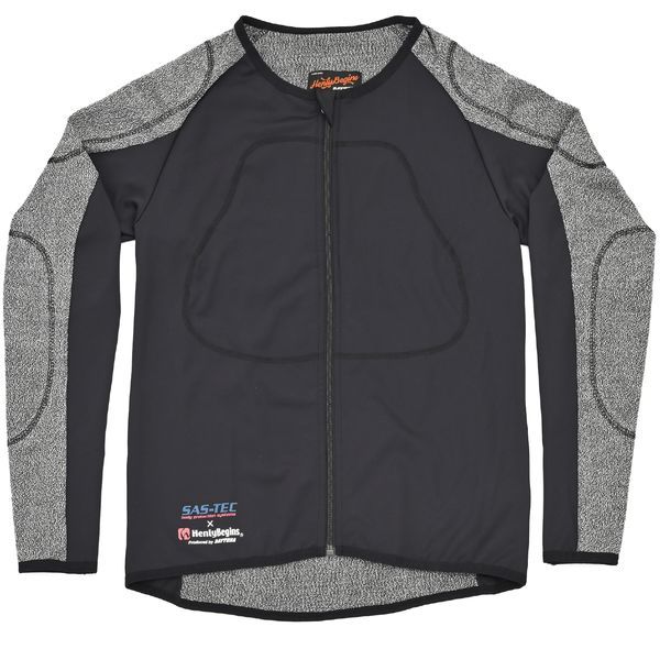 (Daytona) バイク用 インナーウェア(プロテクター別売) 耐切創(HPPE)/ストレッチ生地 耐切創インナープロテクター HBP-018 グレー XLサイズ 41655