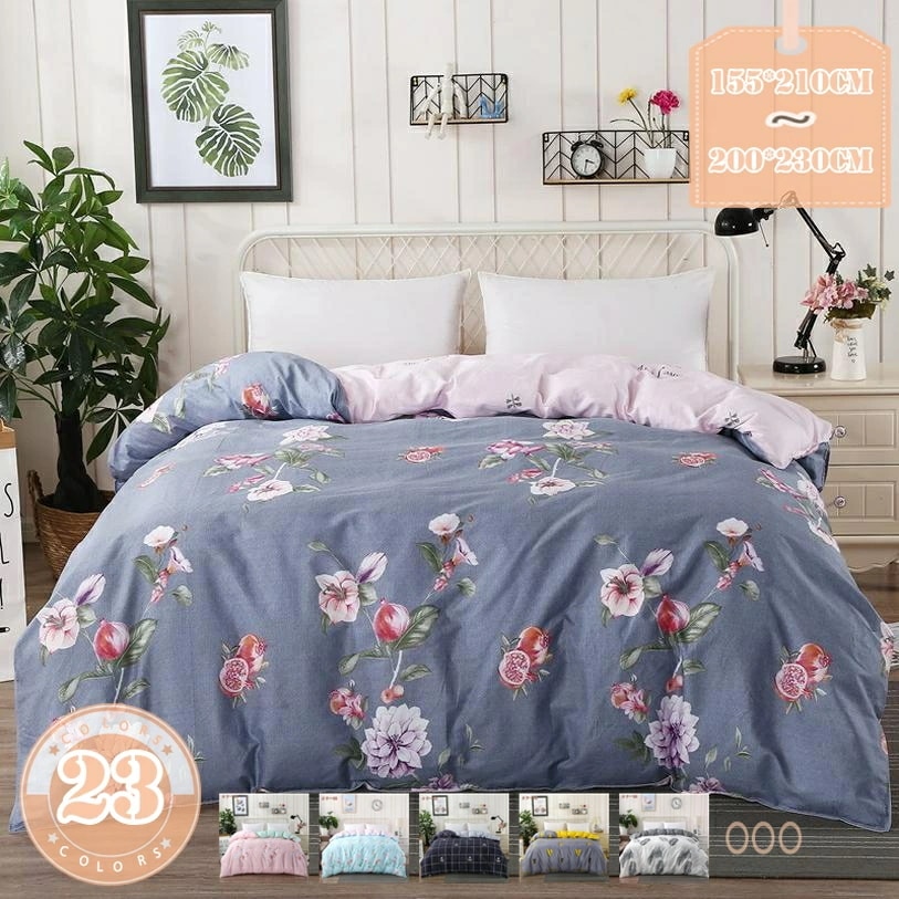 OFFクーポン 布団カバー ダブル 綿100% 単品売り 花柄 洋式和式兼用 寝具カバー 抗菌防臭防ダニ 洗える 四季適用 掛け布団カバー 単品 ピーチスキン加工 ファスナー 洗える 北欧風 自宅用