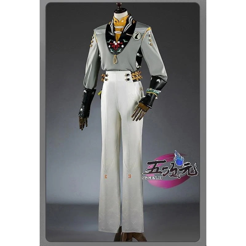 即納あり 五次元　ゼンレスゾーンゼロ　コスプレ　繩匠哲　アキラ　蒼穹に響く鶴鳴　男主人公　衣装　ins大人気 ウィッグ　靴　獣耳＋耳飾り　髙!品!質