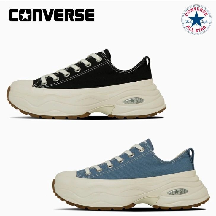 コンバース スニーカー ローカット オールスター サージトレーナー ＯＸ 厚底 レディース CONVERSE ALL STAR SURGETRAINER OX