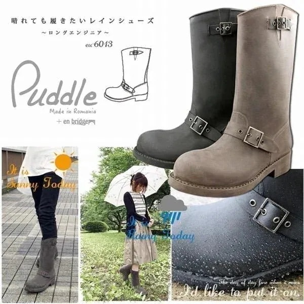 エンジニアブーツ ブーツ レディースシューズ レディースファッション 靴 Puddle パドル エン
