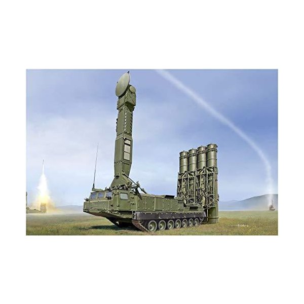 Trumpeter TRU09519 Russian S-300V 9A83 SAM Plastic Model kit， Coloured 並行輸入品