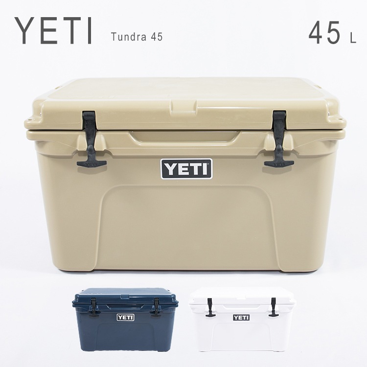 イエティ クーラーボックス 45L 定番 ハードクーラー 人気 売れ筋 キャンプ アウトドア バーベキュー BBQ YETI Coolers TUNDRA 45 10045010000 送料無料