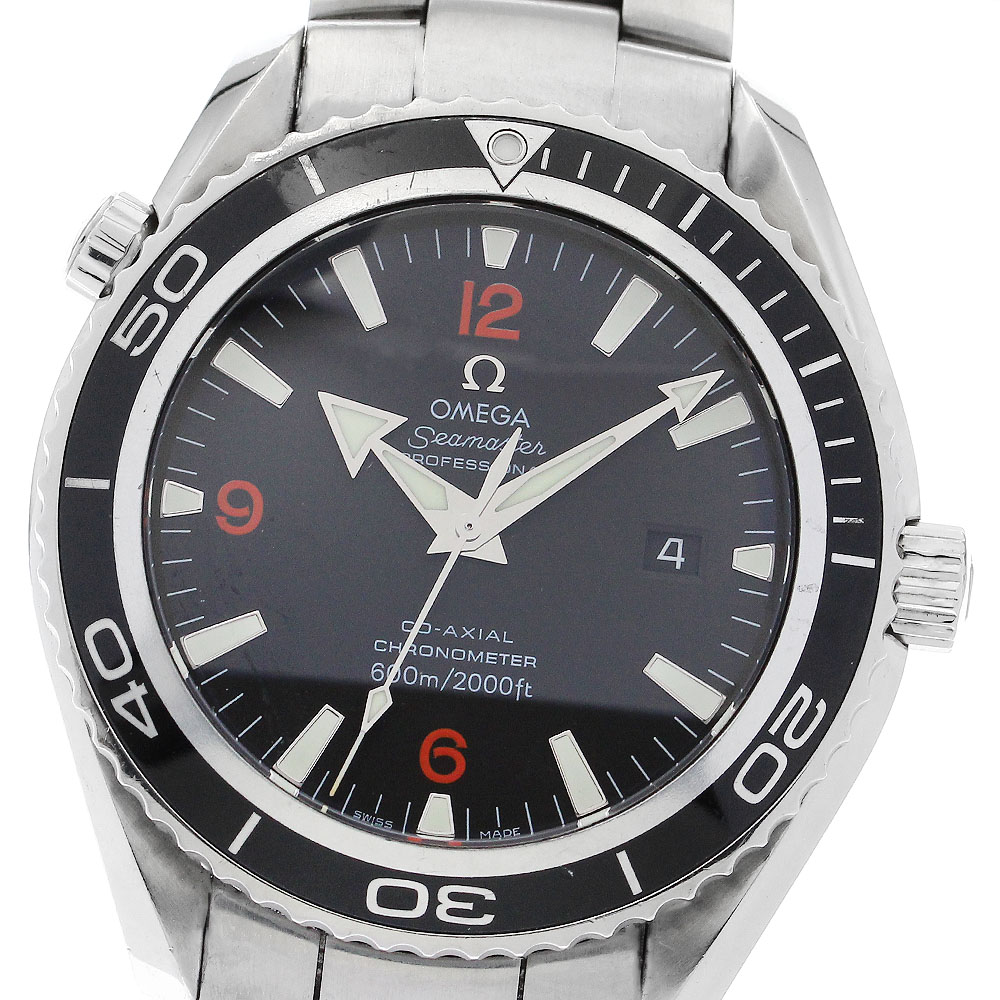 オメガ OMEGA 2200.51 シーマスター600 プラネットオーシャン コーアクシャル デイト 自動巻き メンズ _877811【中古】