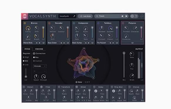 Izotope VocalSynth 2人音響合成効果ボコーダ電気音響効果プラグインWin/Mac