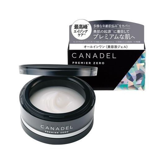 CANADEL プレミアゼロ オールインワン 58G 美容液 ハリ 弾力 美肌 乾燥 透明感 カナデル