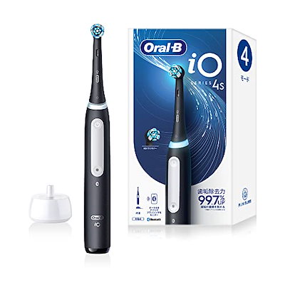 他サイト： ブラウン オーラルB iO4S マットブラック 電動歯ブラシ iOG41B60BK 【Amazon.co.jp 限定】の商品画像