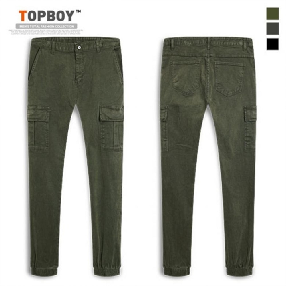 （トップボーイ）スクエアポケットジョガーパンツ（CH018）