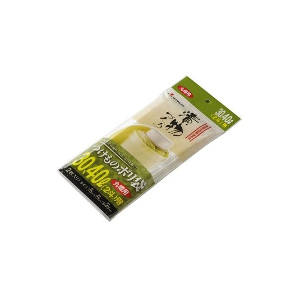 100セット 新漬物ポリ袋/漬物用品 丸樽用 3040L 2斗 材質：PE クリア キッチン用品 家庭用品 手づくり
