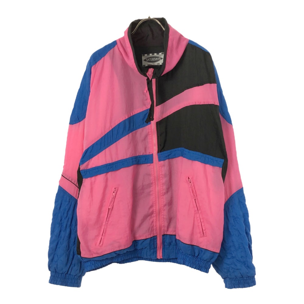 サタデーズ 80s ナイロンジャケット L ピンク SATURDAYS オールド ヴィンテージ メンズ 6,540円