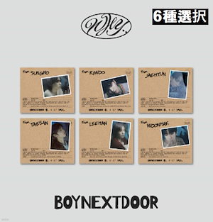 【6種選択】 BOYNEXTDOOR - 1st EP WHY.. (LETTER ver.)
