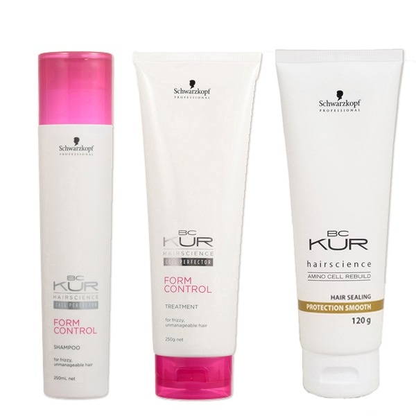 BCクア フォルムコントロール シャンプー 250mL + トリートメント 250g + プロテクションスムース 120g セット 6,055円