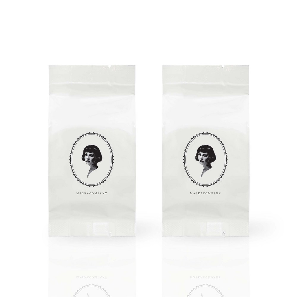 [本社直営]メッシュクッション詰め替え2個マスカカンパニーマルチレイヤブルナチュラルリーレイヤードフィット詰め替えクッションファクト