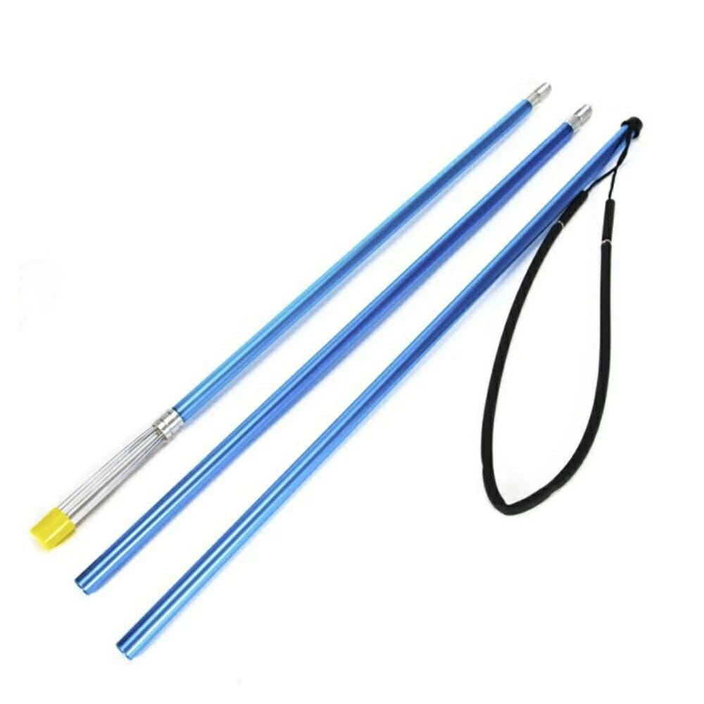 再入荷商品銛 5又銛 4点セット ブルーorシルバー グラスファイバー 4ピース 200cm 手銛 スピア フィッシング スピア ヤス ダイビング モリ 中級者 上級者 パラライザー