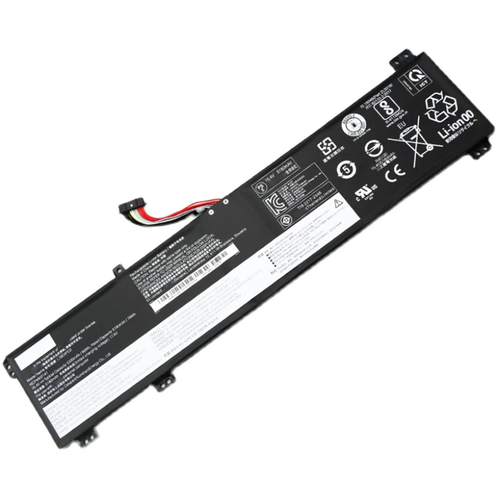 L19C4PC2 電池・Lenovo/ThinkPadノートパソコン互換 Y9000K 2020 Legion 7i 15IMH L19M4PC2 L19C4PC2 80Wh/5335mAh 交換用の