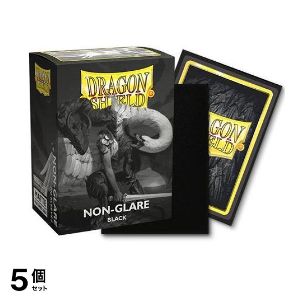 ドラゴンシールド スタンダード マットノングレアブラックV2 AT-11822 100枚入 5個セット