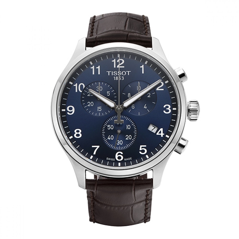 Tissot T116.617.16.047.00 (T1166171604700) クロノ XL クラシックメンズレザーウォッチ