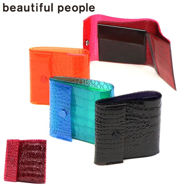 財布 レディース メンズ 三つ折り財布 ブランド 小さめ コンパクト おしゃれ 透明 小銭入れ 日本製 nothing to hide vinyl card wallet 512001