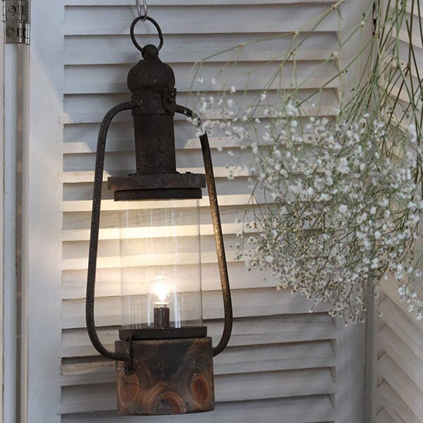 ランプ LED ベッドサイド ヴィンテージ コードレス 天然木 持ち手付き ( おしゃれ 照明 間接 4,912円