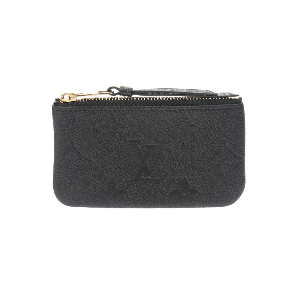 モノグラムアンプラント ポシェットクレ ノワール M80879 レディース レザー コインケース ABランク 中古 銀蔵