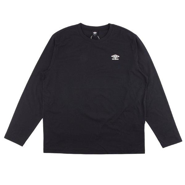 フレッシュスモールロゴ長袖TシャツUQ123CRL21 BLK