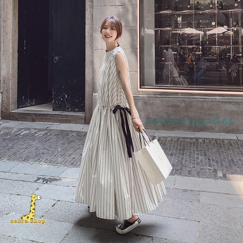 今週限りのアクティビティ ロングワンピース 夏 レディース 大きいサイズ サマードレス リゾート マキシ丈 ノースリーブ Aラ 5,279円