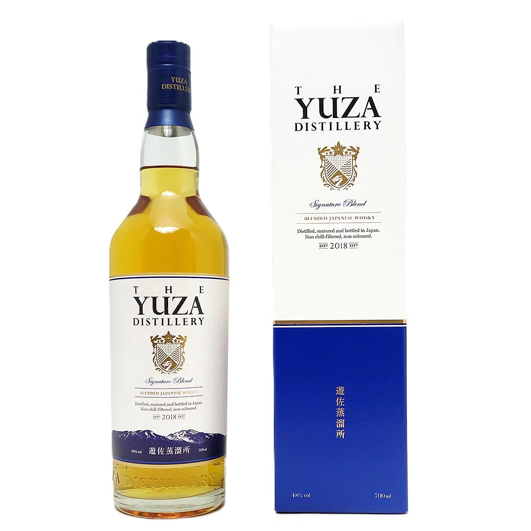 YUZA シグネチャー ブレンド ブレンデッド ジャパニーズウイスキー 遊佐蒸溜所 48度 箱付 700ml ウイスキー ^YAYZSGJ0^