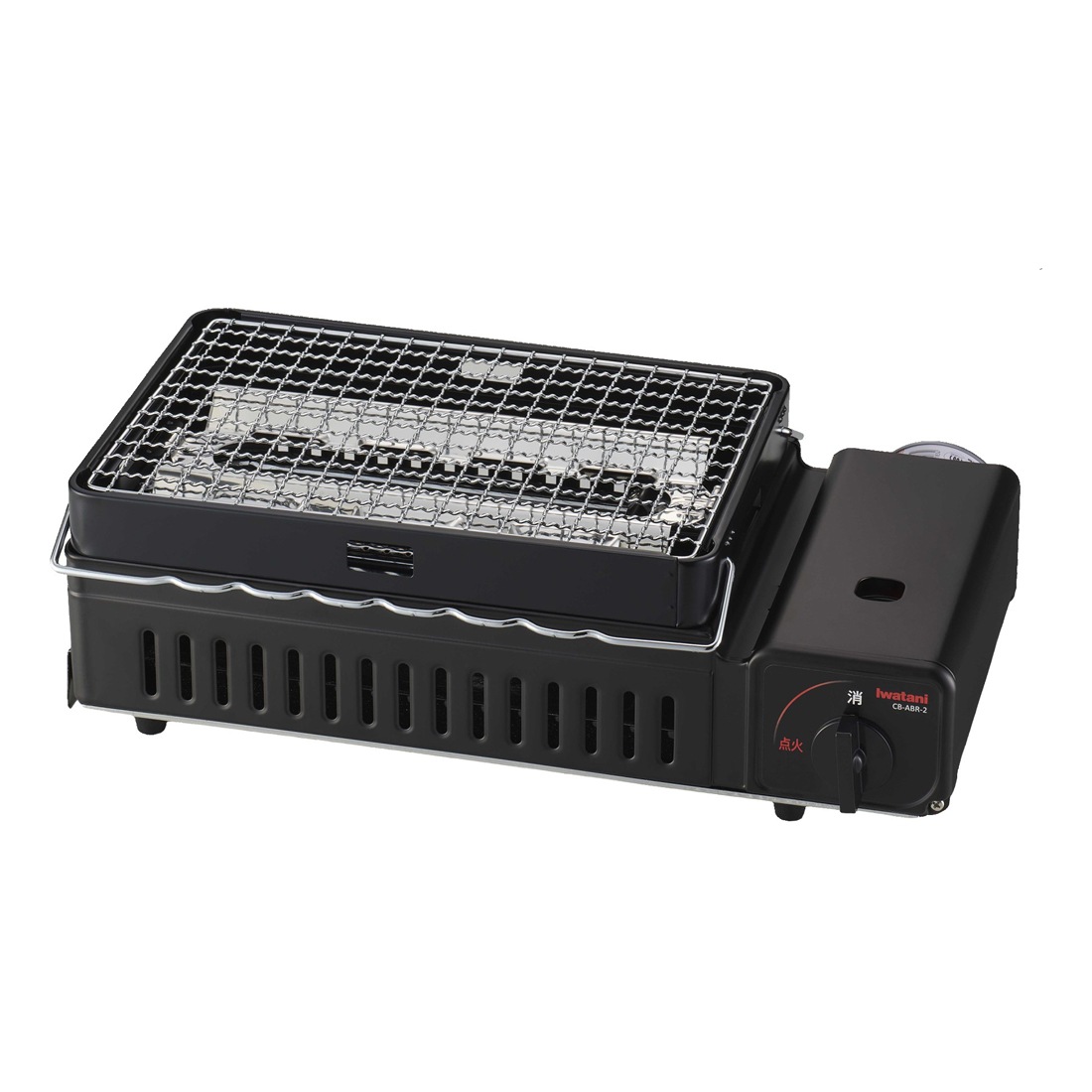 イワタニ CB-ABR-2 カセットガス炉ばた焼器　マットブラック CBABR2
