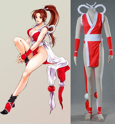 Qoo10] KOF 不知火舞風 コスプレ衣装 アニメ